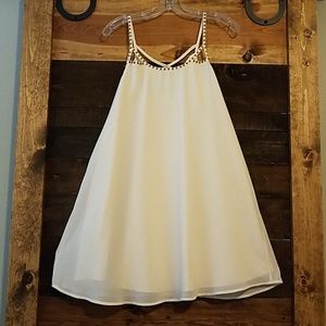 Forever 21 cream dress